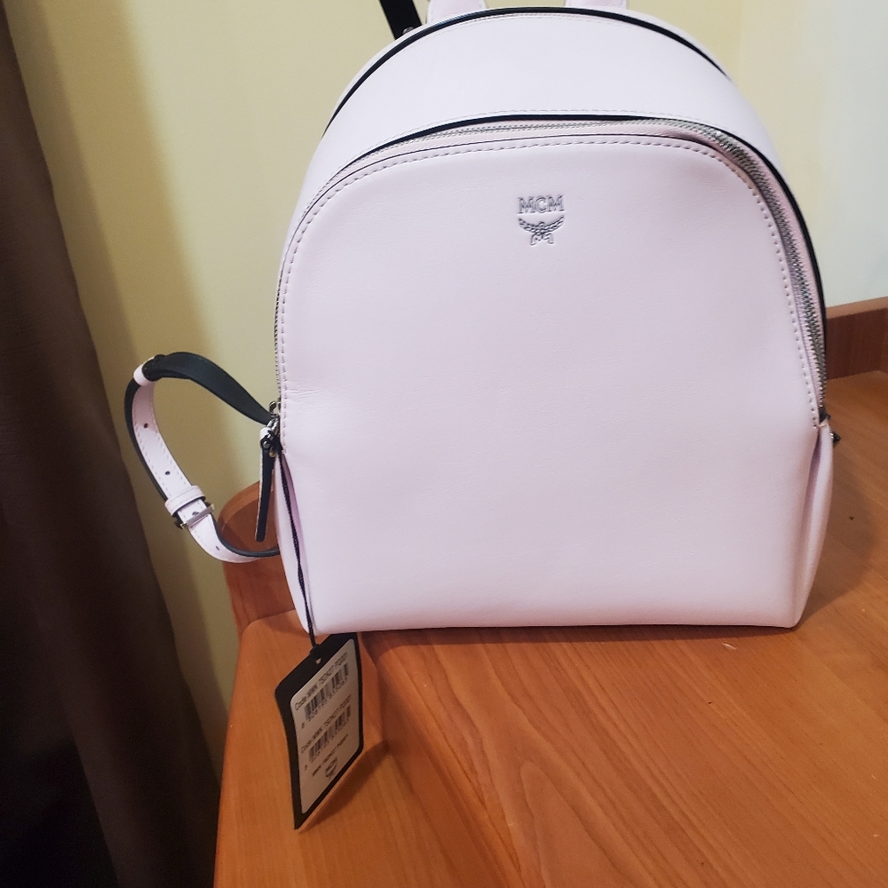 MCM Pink Backpack